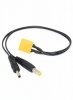 Adapter XT60 męski - DC Jack 5.5mm i 3.5mm
